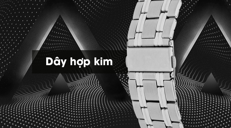 Đồng hồ nam Titan 1582KM02 có dây đeo bền đẹp, chống oxi hóa Đồng hồ nam Titan 1582KM02 có dây đeo bền đẹp, chống oxi hóa