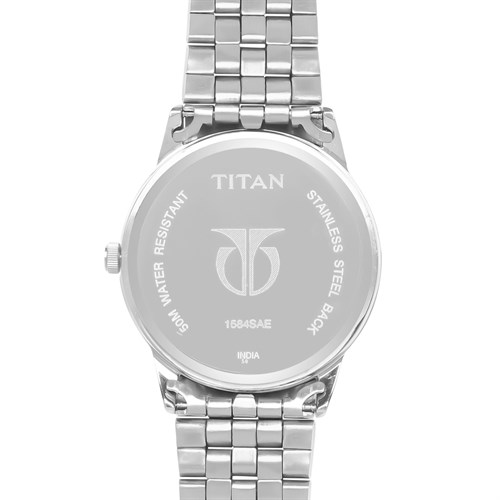 Đồng hồ TITAN 42.1 mm Nam 1584SM03 Màu Bạc