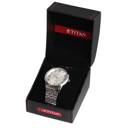 Đồng hồ TITAN 42.1 mm Nam 1584SM03 Màu Bạc