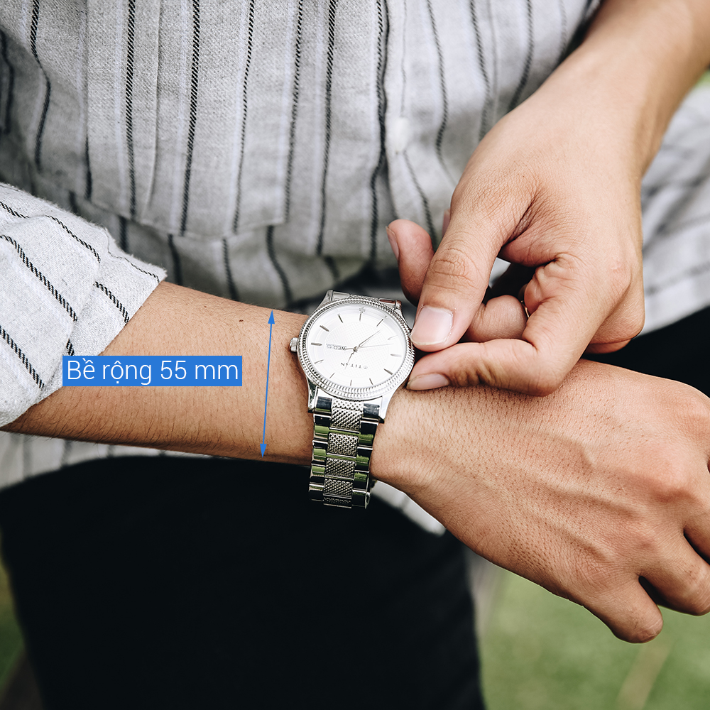 Đồng hồ TITAN 40.4 mm Nam 1650SM01