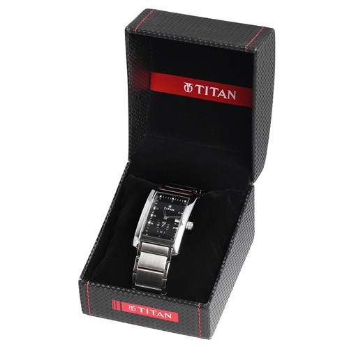 Đồng hồ TITAN 30 mm Nam 9280SM02 Màu Bạc