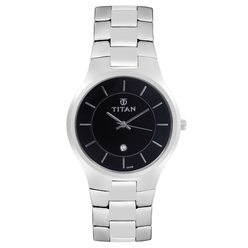 Đồng hồ TITAN 37 mm Nam 9384SM02 Màu Bạc