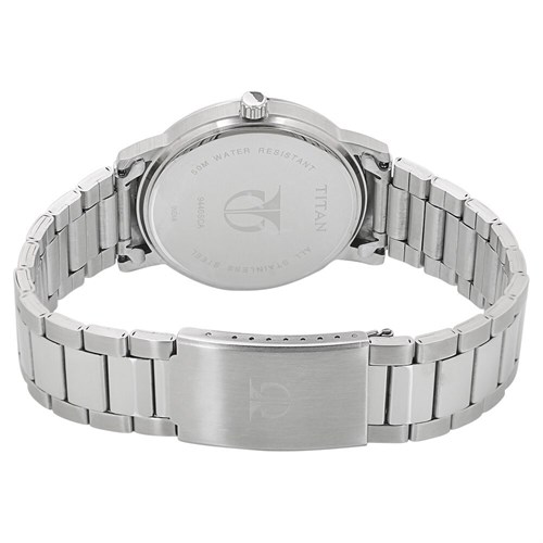 Đồng hồ TITAN 40 mm Nam 9440SM02 Màu Bạc
