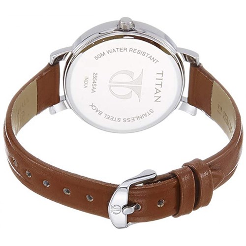 Đồng hồ TITAN 33 mm Nữ 2554SL01 Màu Nâu