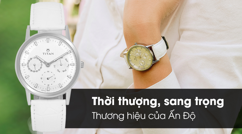 Đồng hồ Nữ Titan 2557SL01 có thiết kế thời thượng, sang trọng Đồng hồ Nữ Titan 2557SL01 có thiết kế thời thượng, sang trọng