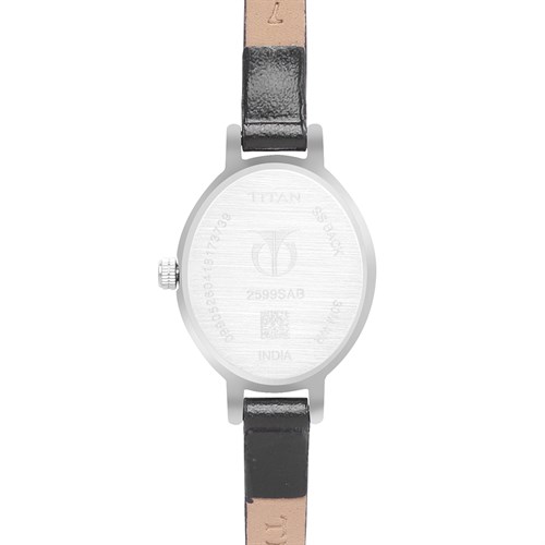 Đồng hồ TITAN 22 mm Nữ 2599SL01 Màu Đen