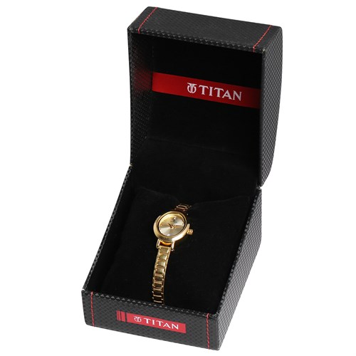 Đồng hồ TITAN 22 mm Nữ 2599YM01 Màu Vàng