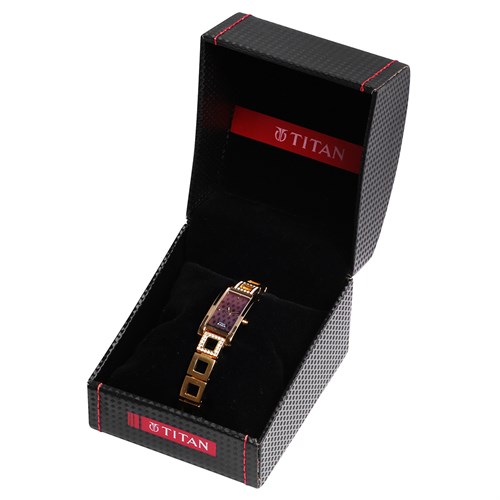 Đồng hồ TITAN 15.8 mm Nữ 9720YM01 Màu Vàng