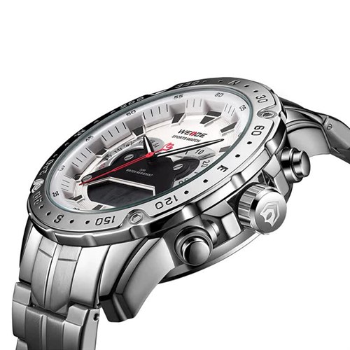 Đồng hồ Nam Weide WH8501-2C Màu Bạc