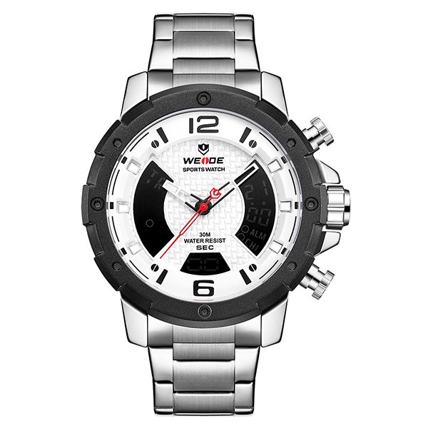 Đồng Hồ Nam Weide Wh8504 - 2C - Bạc