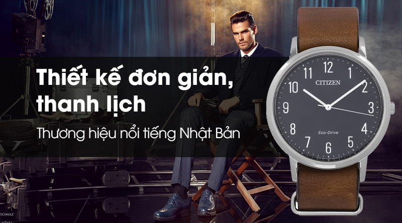 Đồng hồ nam Citizen BJ6501-01E - Eco-Drive mang nét thanh lịch Đồng hồ nam Citizen BJ6501-01E - Eco-Drive mang nét thanh lịch