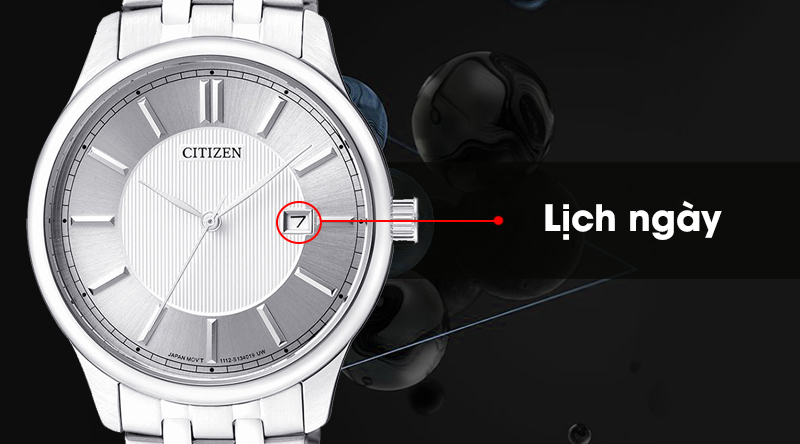 Đồng hồ nam Citizen BI1050-56A trang bị lịch ngày tiện ích Đồng hồ nam Citizen BI1050-56A trang bị lịch ngày tiện ích