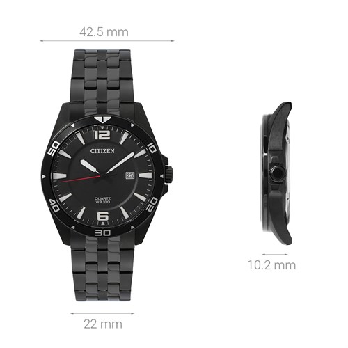 Đồng hồ CITIZEN 42.5 mm Nam BI5055-51E Màu Đen