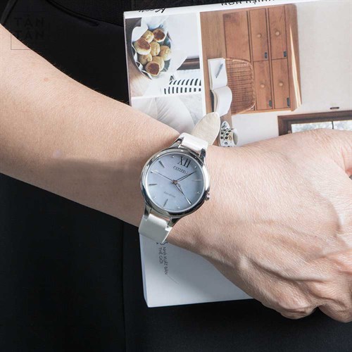 Đồng hồ CITIZEN L 32.5 mm Nữ EM0550-16N Màu Trắng