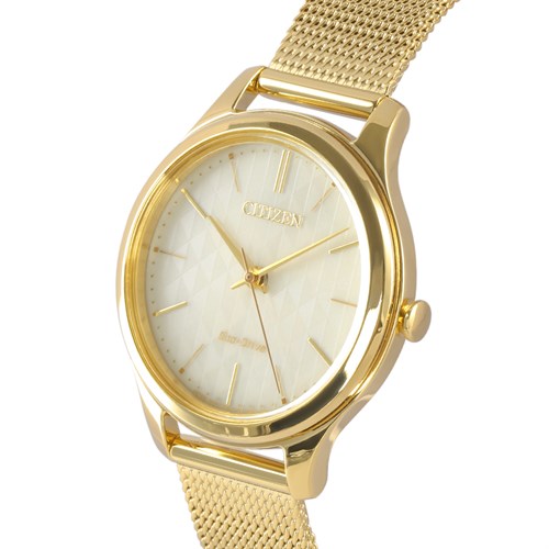 Đồng hồ CITIZEN 32 mm Nữ EM0502-86P Màu Vàng