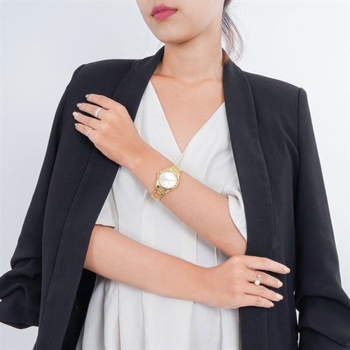 Đồng hồ CITIZEN 32 mm Nữ EU6082-52P Màu Vàng