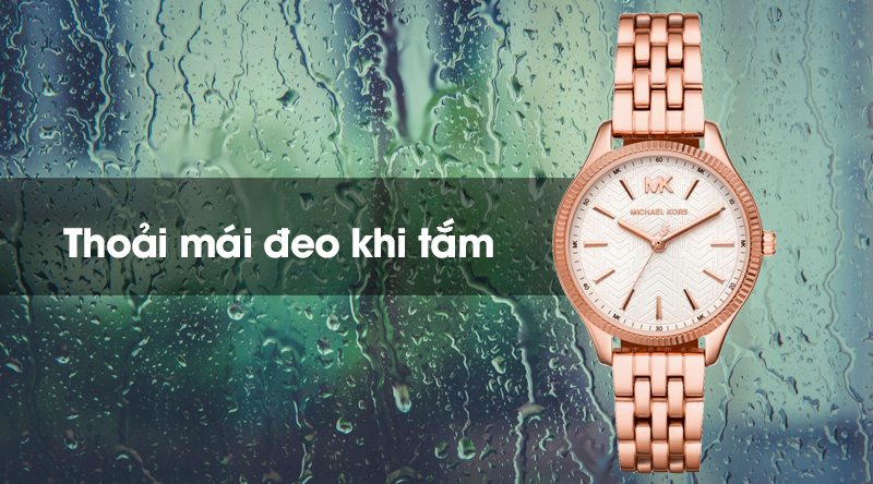 Đồng hồ nữ Michael Kors MK6641 có hệ số chống nước 5 ATM Đồng hồ nữ Michael Kors MK6641 có hệ số chống nước 5 ATM