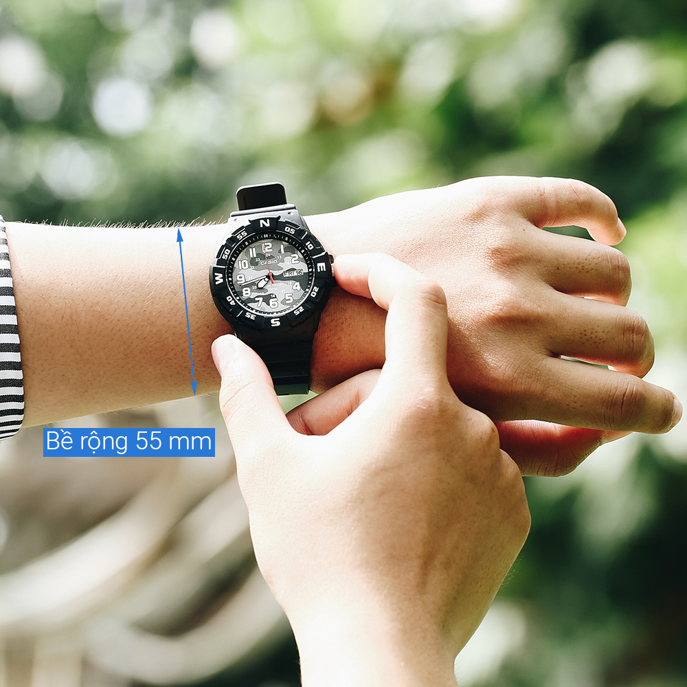 Đồng hồ CASIO 42.4 mm Nam MRW-220HCM-1BVDF