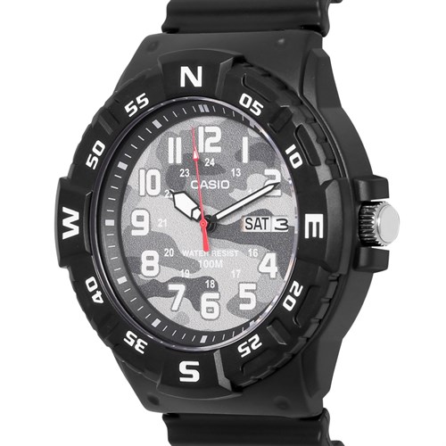 Đồng hồ CASIO 42.4 mm Nam MRW-220HCM-1BVDF Màu Đen