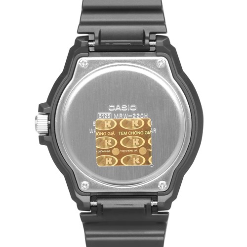 Đồng hồ CASIO 42.4 mm Nam MRW-220HCM-1BVDF Màu Đen