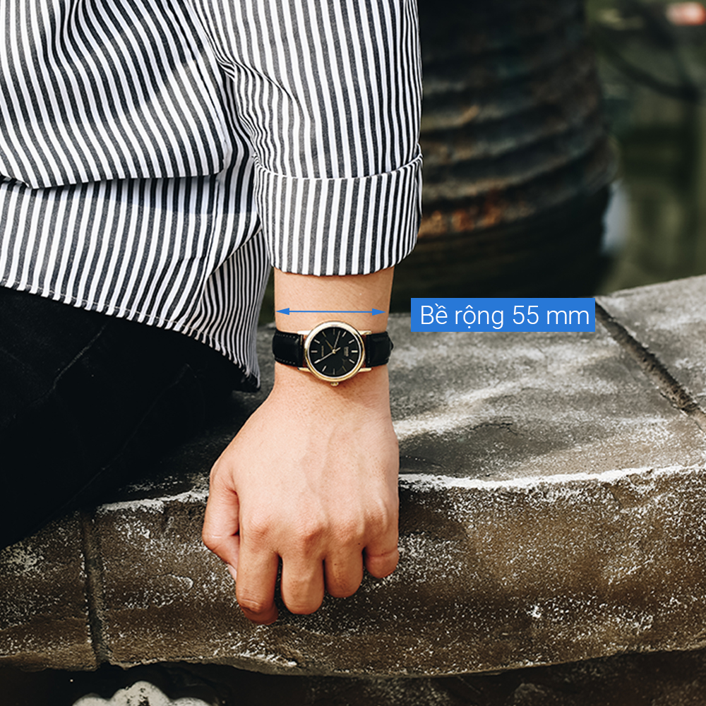 Đồng hồ CASIO 33.3 mm Nam MTP-1095Q-1A