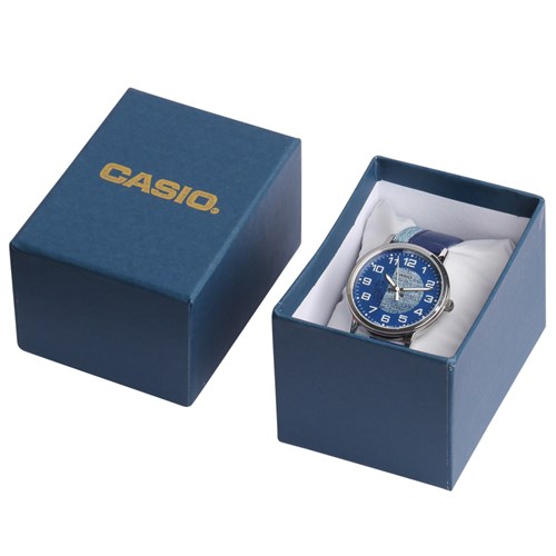 Đồng hồ Nam Casio MTP-E159L-2B1DF Màu Xanh Dương