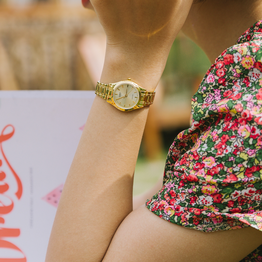 Đồng hồ CASIO 25 mm Nữ LTP-1275G-9ADF