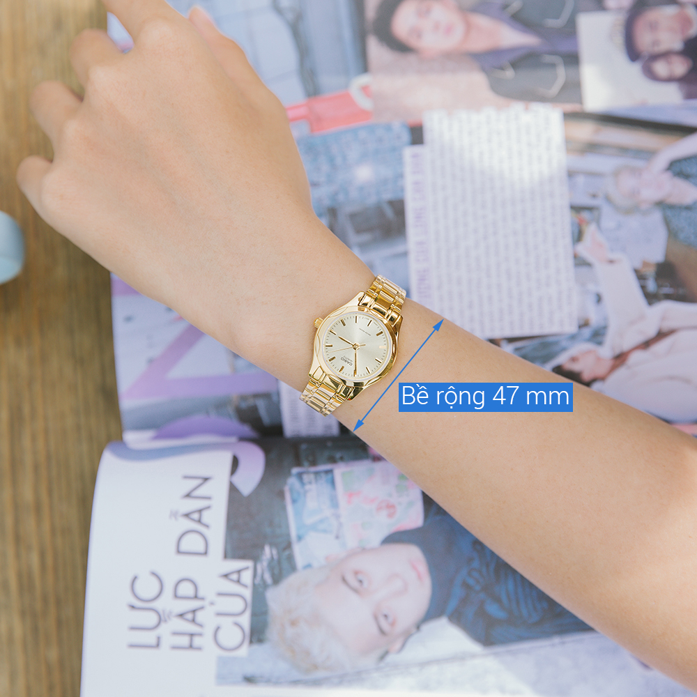 Đồng hồ CASIO 25 mm Nữ LTP-1275G-9ADF