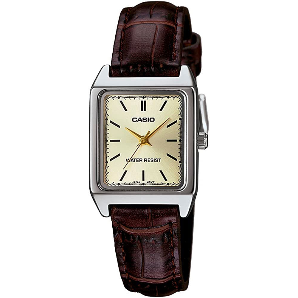 Đồng hồ CASIO Timeless 22 mm Nữ LTP-V007L-9EUDF Màu Nâu