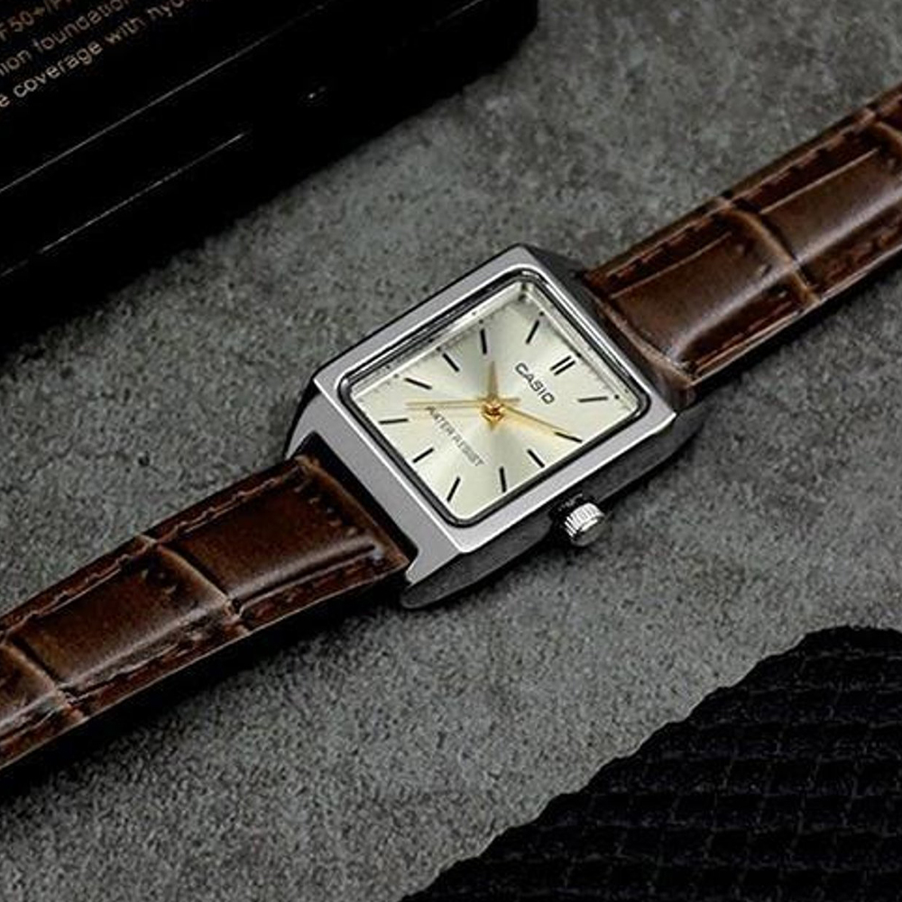 Đồng hồ CASIO Timeless 22 mm Nữ LTP-V007L-9EUDF Màu Nâu
