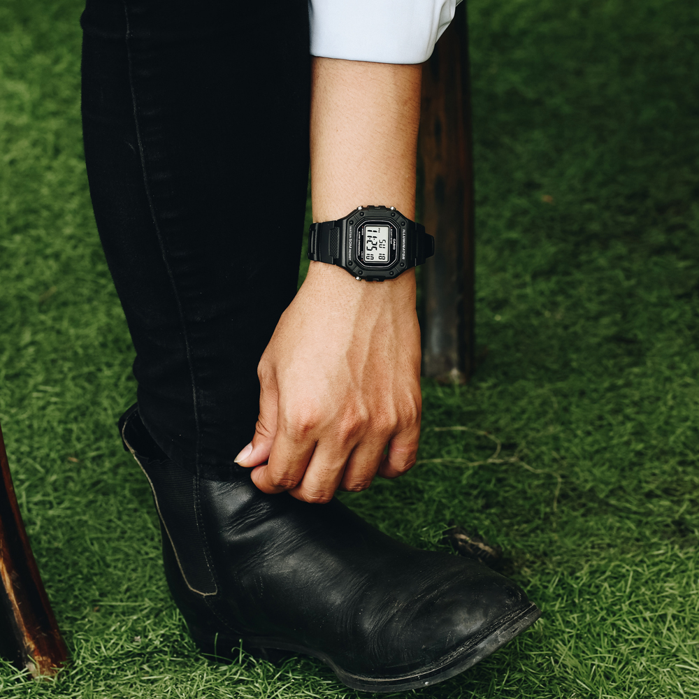 Đồng hồ CASIO 43 mm Nam W-218H-1AVDF