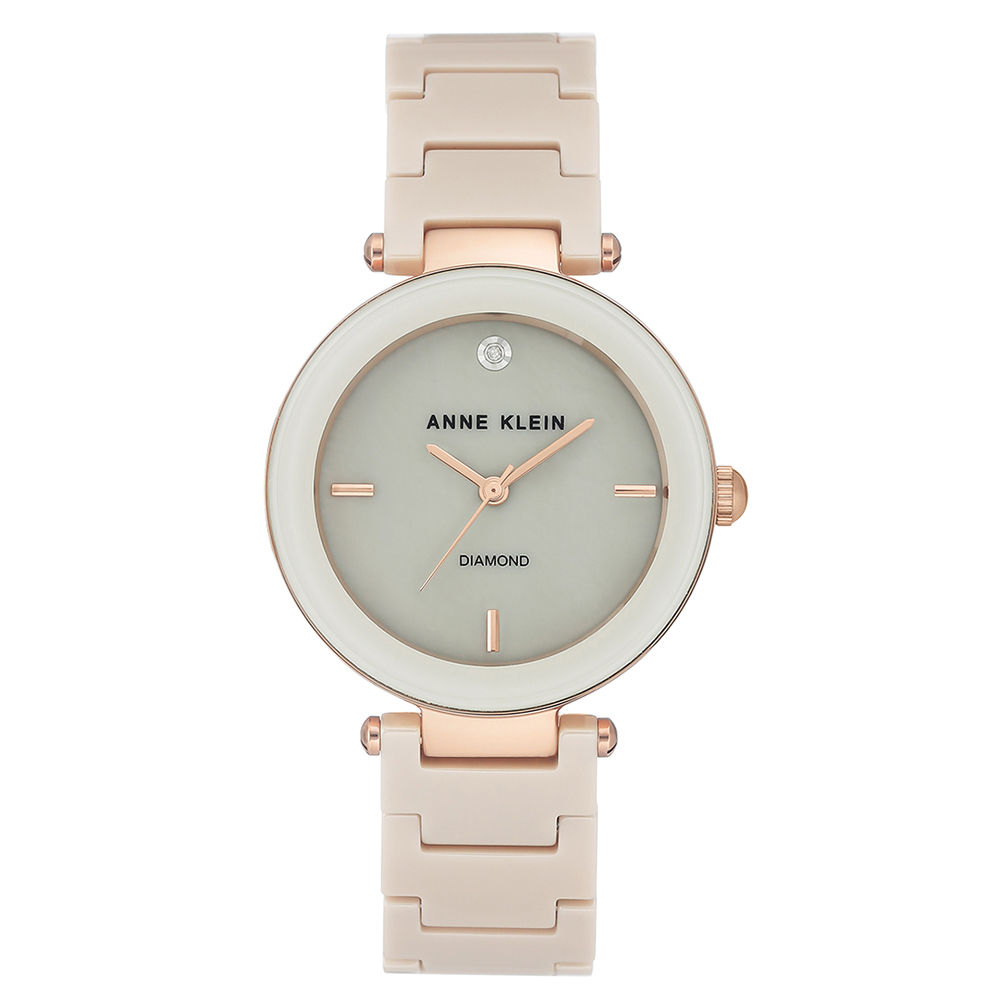 Đồng hồ Nữ Anne Klein AK/1018RGTN - Đính kim cương