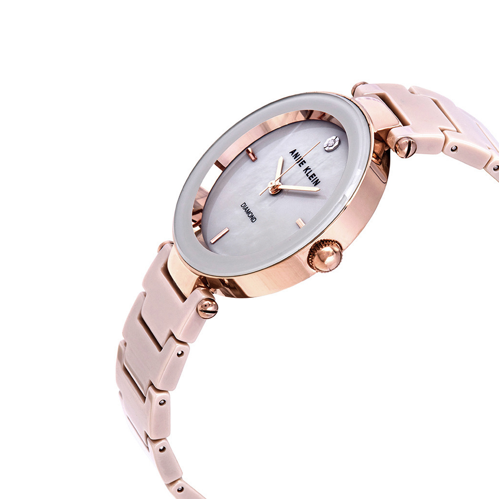 Đồng hồ Nữ Anne Klein AK/1018RGTN - Đính kim cương