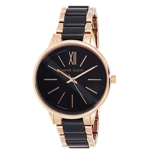 Đồng hồ ANNE KLEIN 37 mm Nữ AK/1412BKRG Màu Đen