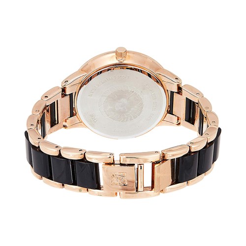 Đồng hồ ANNE KLEIN 37 mm Nữ AK/1412BKRG Màu Đen