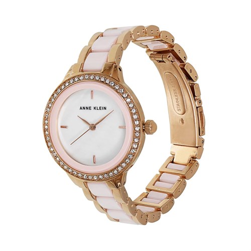 Đồng hồ ANNE KLEIN 34 mm Nữ AK/1418RGLP Màu Vàng Hồng