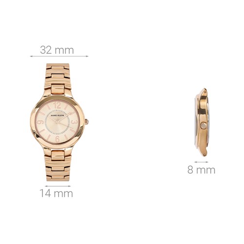 Đồng hồ ANNE KLEIN 32 mm Nữ AK/1450RGRG Màu Vàng