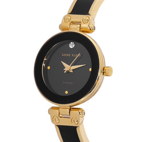 Đồng hồ ANNE KLEIN 28 mm Nữ AK/1980BKGB Màu Đen