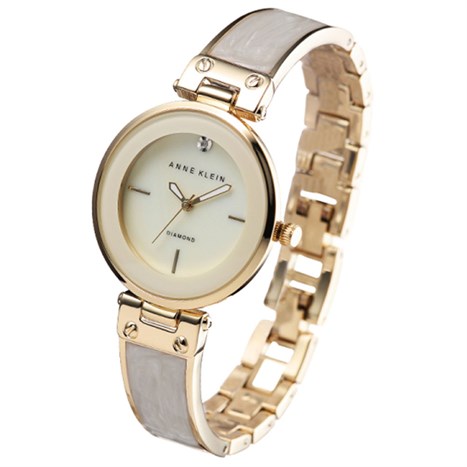 Đồng hồ ANNE KLEIN 34 mm Nữ AK/2512IVGB Màu Vàng Hồng