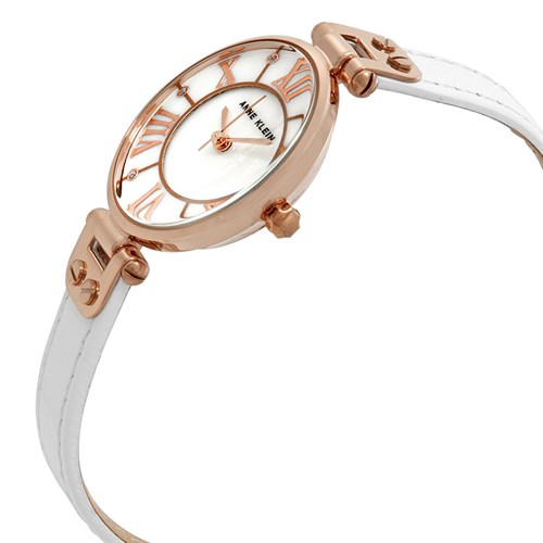 Đồng hồ ANNE KLEIN 30 mm Nữ AK/2718RGWT Màu Trắng
