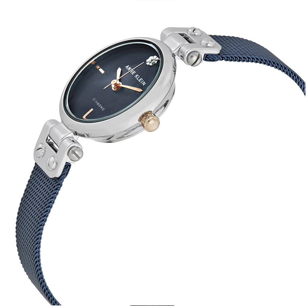 Đồng hồ Nữ Anne Klein AK/3003BLRT - Đính kim cương