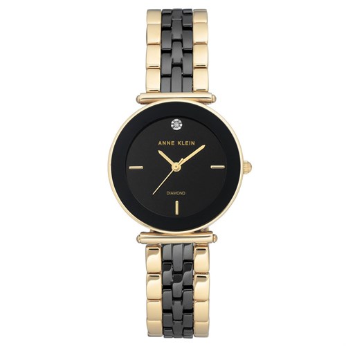Đồng hồ ANNE KLEIN 30 mm Nữ AK/3158BKGB Màu Vàng