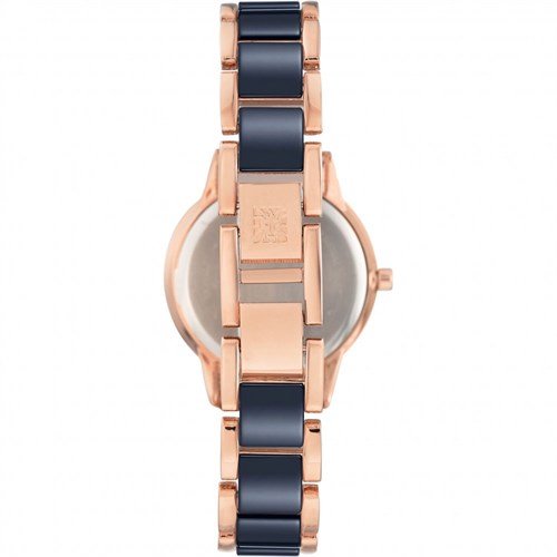 Đồng hồ Nữ Anne Klein AK/3344NVRG Màu Đen