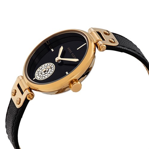 Đồng hồ ANNE KLEIN 34 mm Nữ AK/3380BKBK Màu Đen