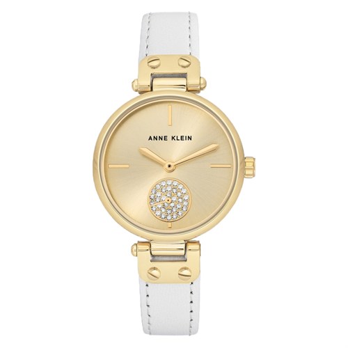 Đồng hồ ANNE KLEIN 34 mm Nữ AK/3380CHWT Màu Trắng