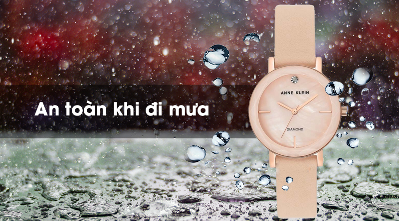 Đồng hồ Nữ Anne Klein AK/3434RGLP - Đính kim cương an toàn khi đi mưa Đồng hồ Nữ Anne Klein AK/3434RGLP - Đính kim cương an toàn khi đi mưa