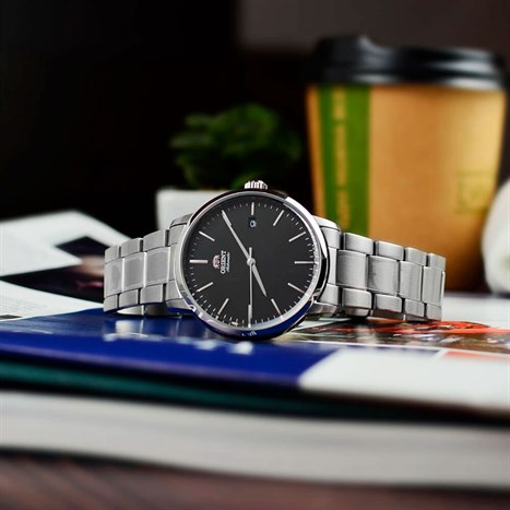 Đồng hồ ORIENT 40 mm Nam RA-AC0E01B10B Màu Bạc