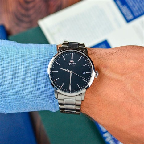 Đồng hồ ORIENT 40 mm Nam RA-AC0E01B10B Màu Bạc