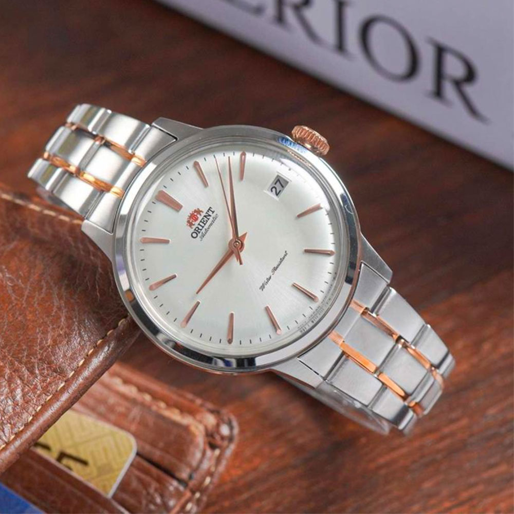 Đồng hồ ORIENT Bambino 36.4 mm Nữ RA-AC0008S10B Màu Bạc
