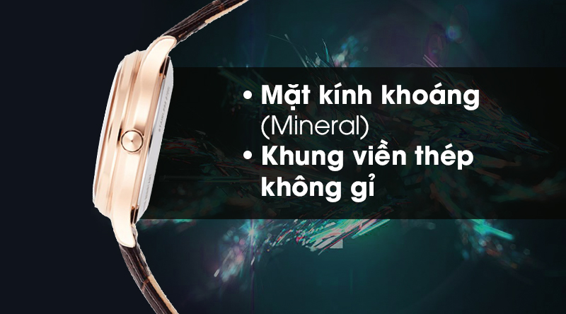 Đồng hồ nữ Orient RA-AG0023Y10B - Cơ tự động có mặt kính cứng cáp, khung viền chống oxi hóa Đồng hồ nữ Orient RA-AG0023Y10B - Cơ tự động có mặt kính cứng cáp, khung viền chống oxi hóa